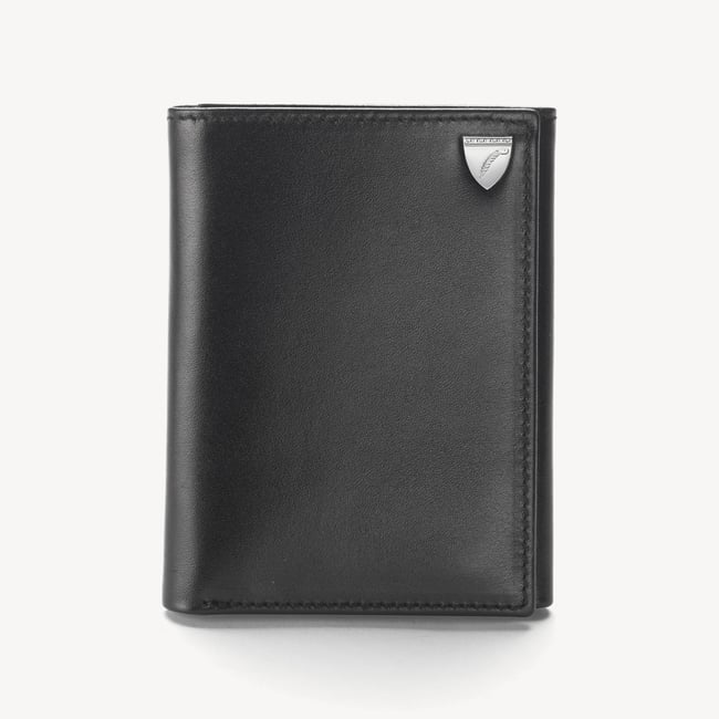 Trifold Wallet Smooth Black