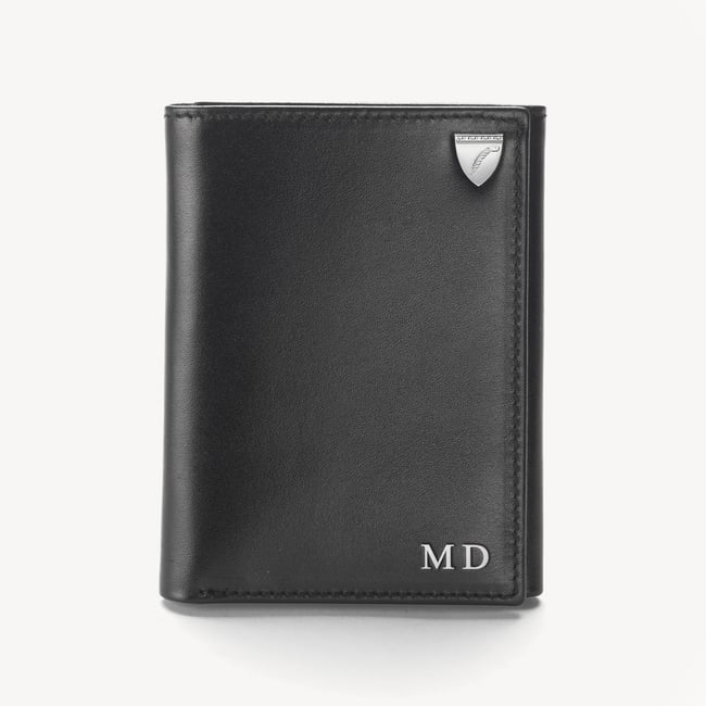 Trifold Wallet Smooth Black