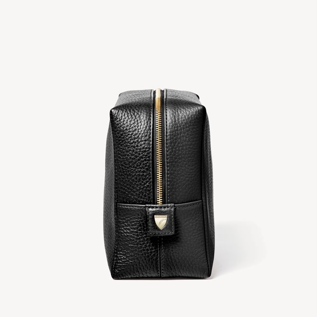 London Toiletry Bag Black Pebble