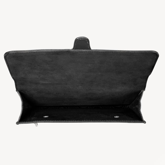 Travel Wallet Black Saffiano