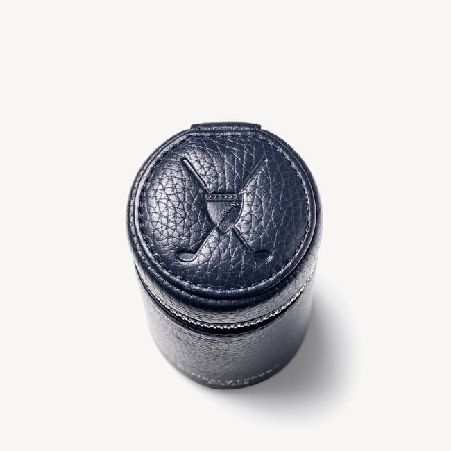 Golf Ball Holder Navy Pebble