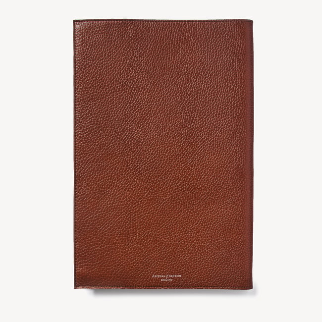A4 Refillable Journal Tobacco Pebble