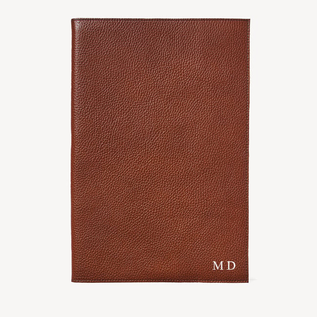 A4 Refillable Journal Tobacco Pebble