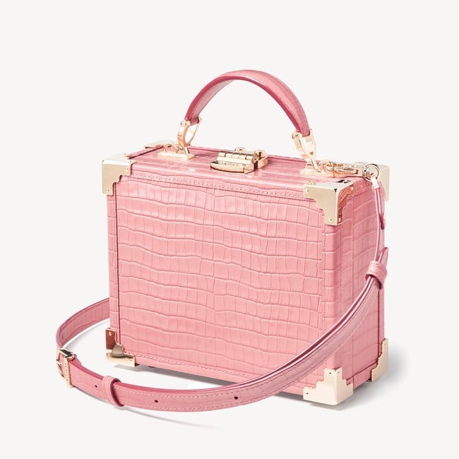Trunk Deep Shine Cherry Blossom Small Croc