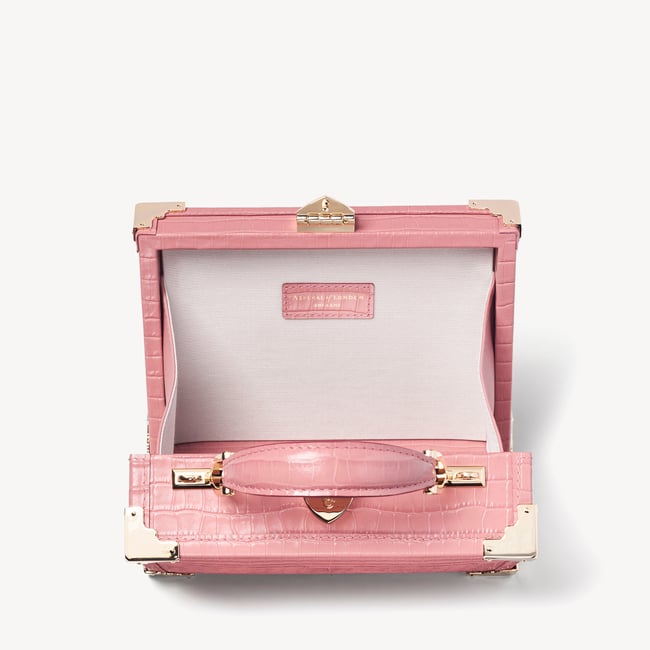 Trunk Deep Shine Cherry Blossom Small Croc