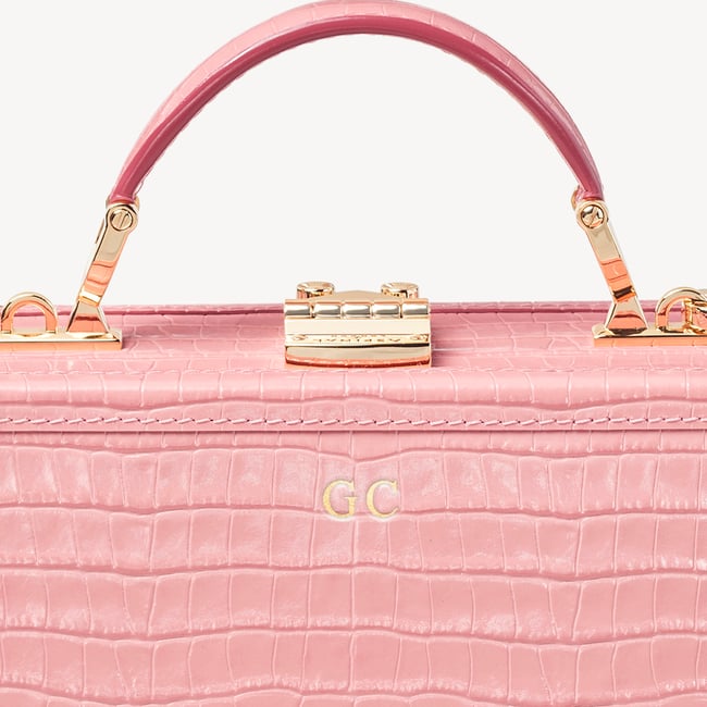 Trunk Deep Shine Cherry Blossom Small Croc