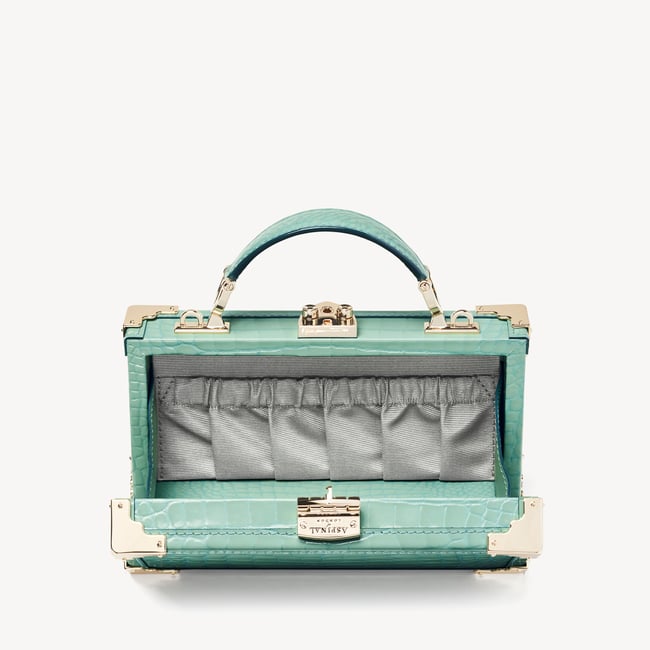 Trinket Box Willow Patent Croc