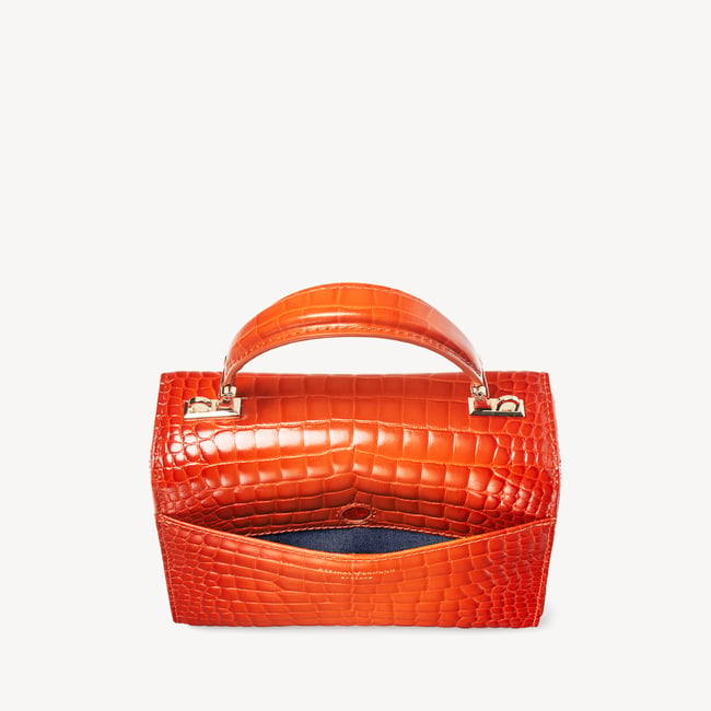 Midi Mayfair® Deep Shine Marmalade Ombre Croc