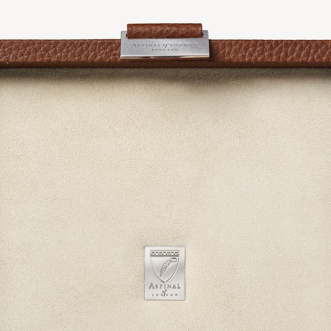 Reporter Four Piece Watch Box Tobacco Pebble