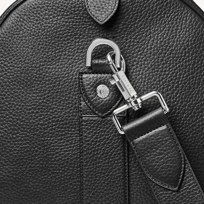 Boston Duffle Travel Bag Black Pebble