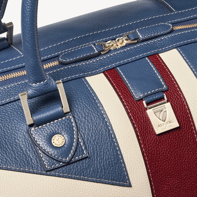 Brit Duffle Travel Bag Union Jack Pebble