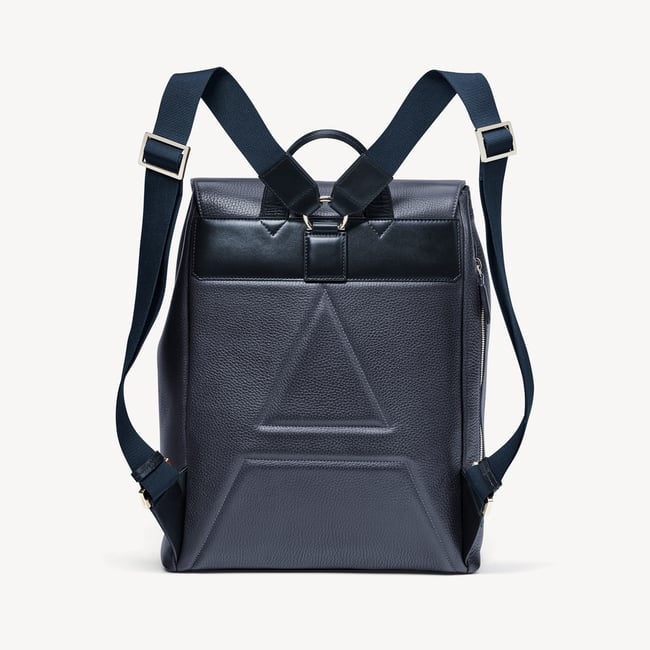 Reporter Backpack Navy Pebble