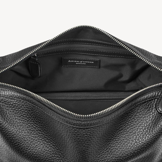 Reporter Wash Bag Black Pebble