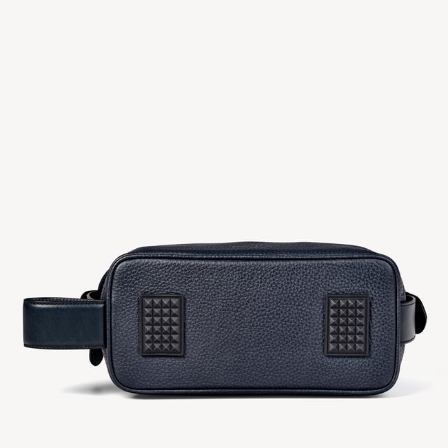 Reporter Wash Bag Navy Pebble