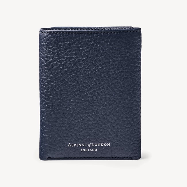 Trifold Wallet Navy Pebble