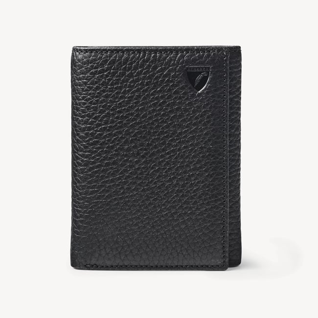 Trifold Wallet Black Pebble