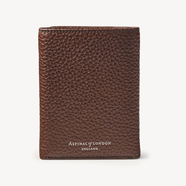 Trifold Wallet Tobacco Pebble