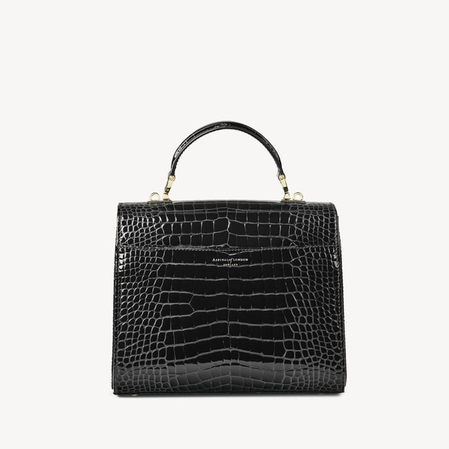 Mayfair® Black Patent Croc
