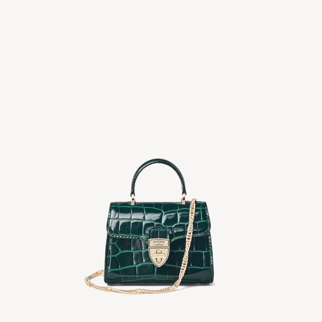 Nano Mayfair® Evergreen Patent Croc
