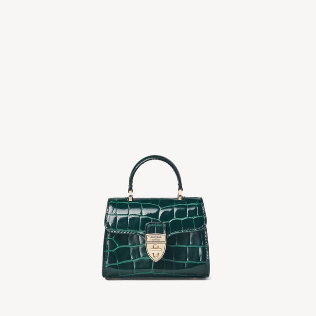 Nano Mayfair® Evergreen Patent Croc