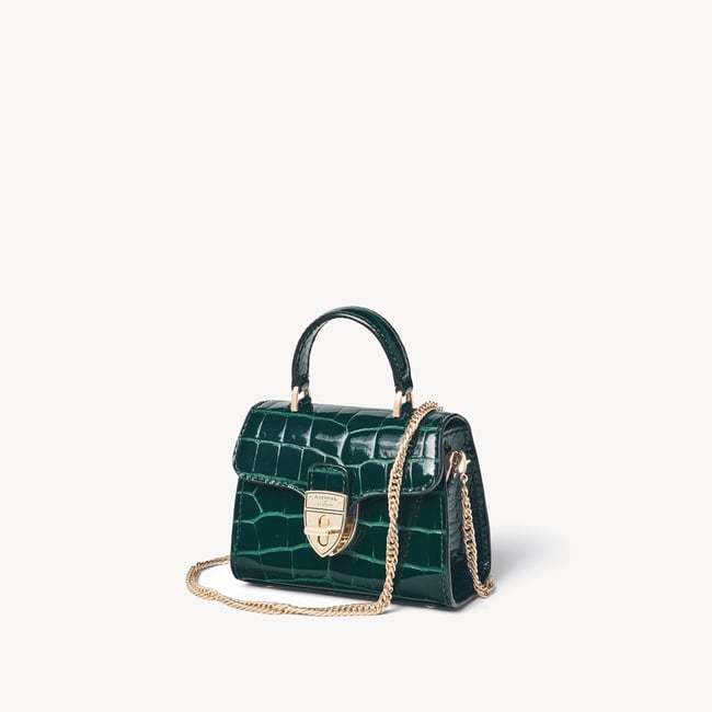 Nano Mayfair® Evergreen Patent Croc
