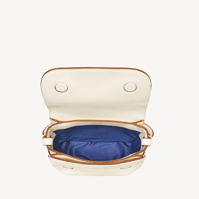 Ella Crossbody Ivory Pebble