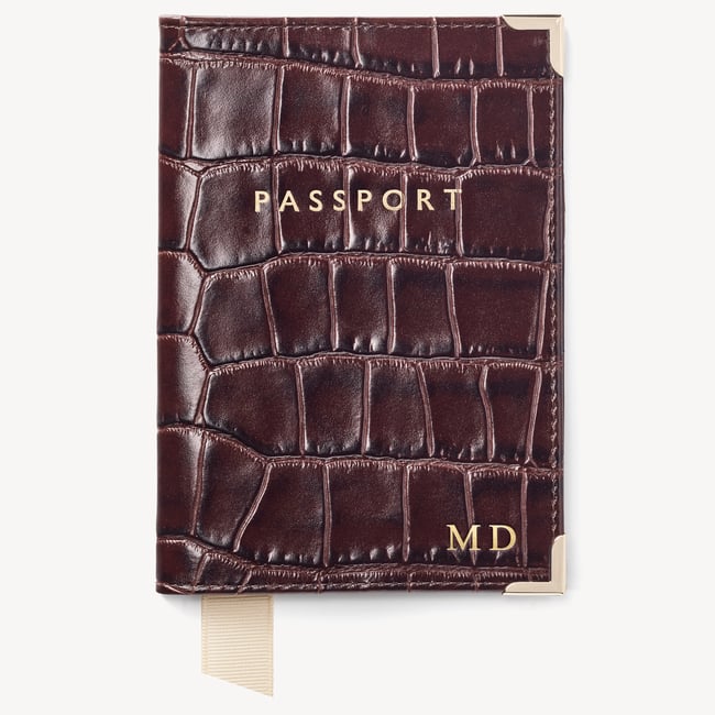 Travel Collection Deep Shine Amazon Brown Croc