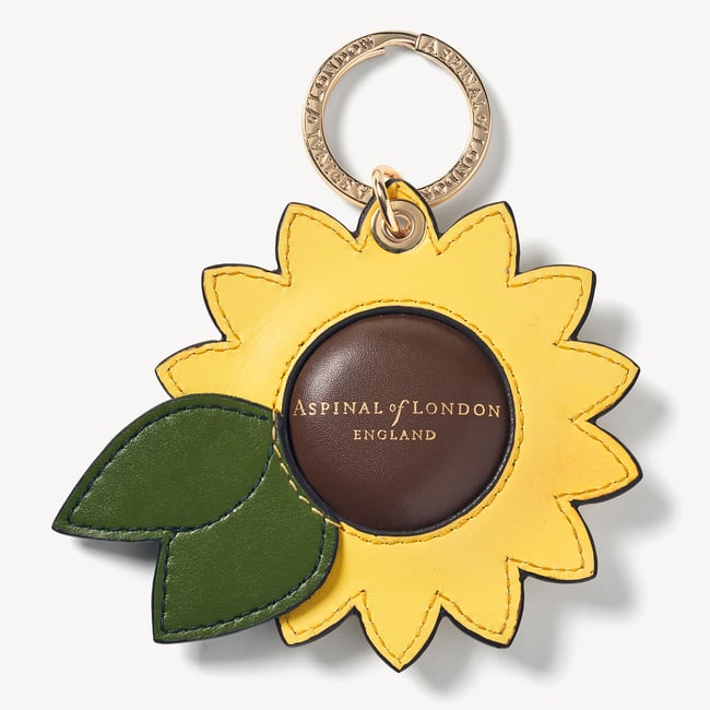 Happy Sunflower Keyring Sunflower