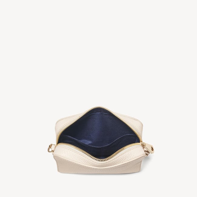 Milly Crossbody Ivory Pebble