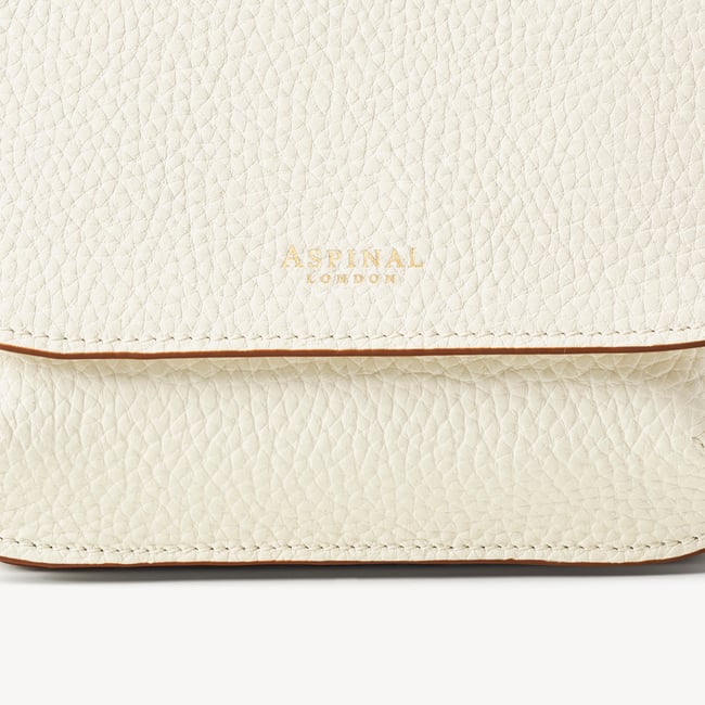 Ella Crossbody Ivory Pebble