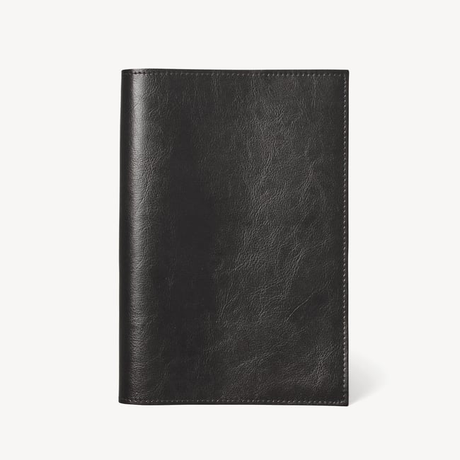 A5 Refillable Journal Smooth Black