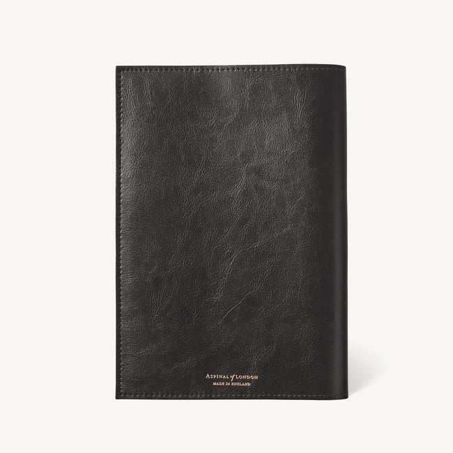 A5 Refillable Journal Smooth Black