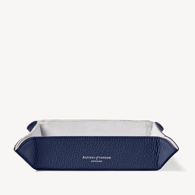 Medium Tidy Tray Navy Pebble