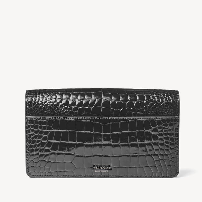 Mayfair® 2 Clutch Black Patent Croc