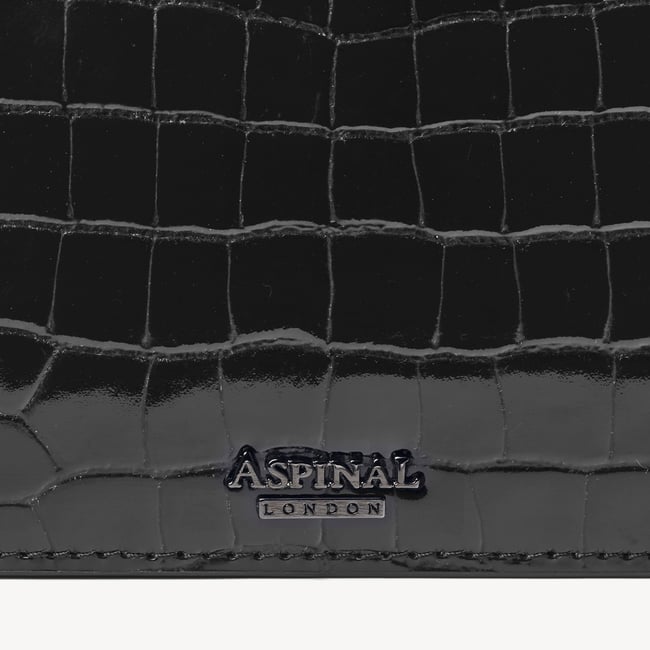 Mayfair® 2 Clutch Black Patent Croc