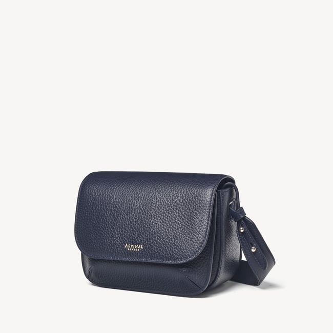 Ella Crossbody Navy Pebble