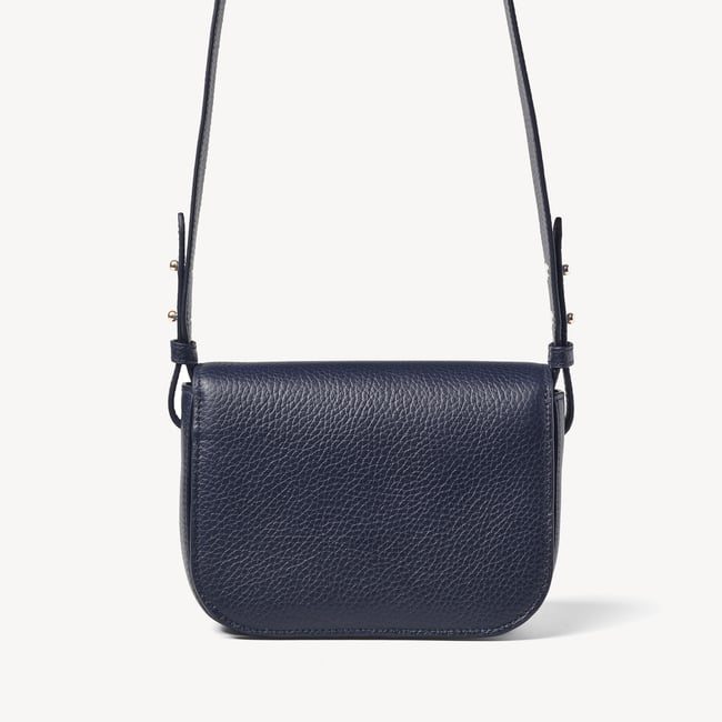 Ella Crossbody Navy Pebble