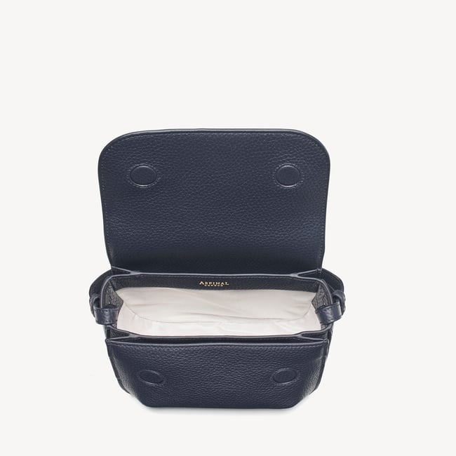 Ella Crossbody Navy Pebble