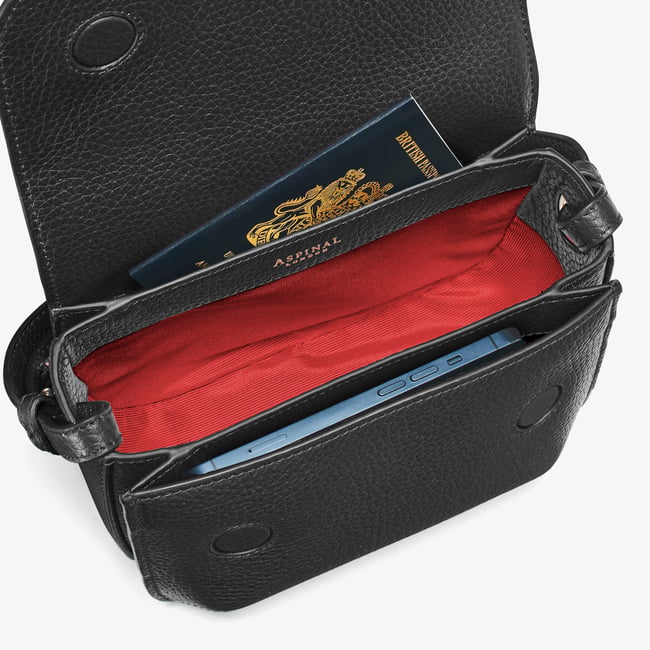 Ella Crossbody Black Pebble