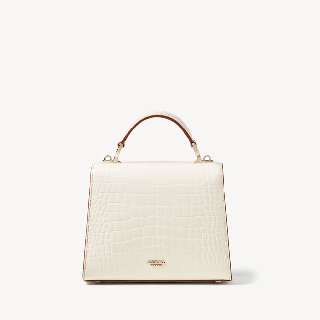 Midi Mayfair® 2 Ivory Patent Croc