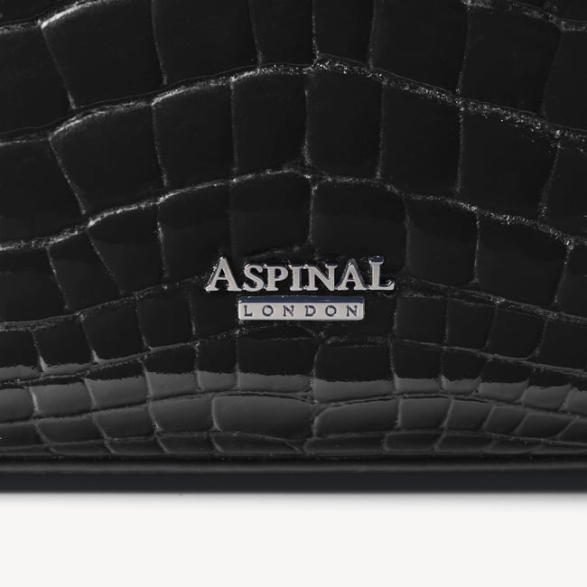 Midi Mayfair® 2 Black Patent Croc