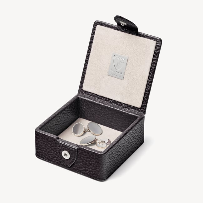 Stud Box Black Pebble
