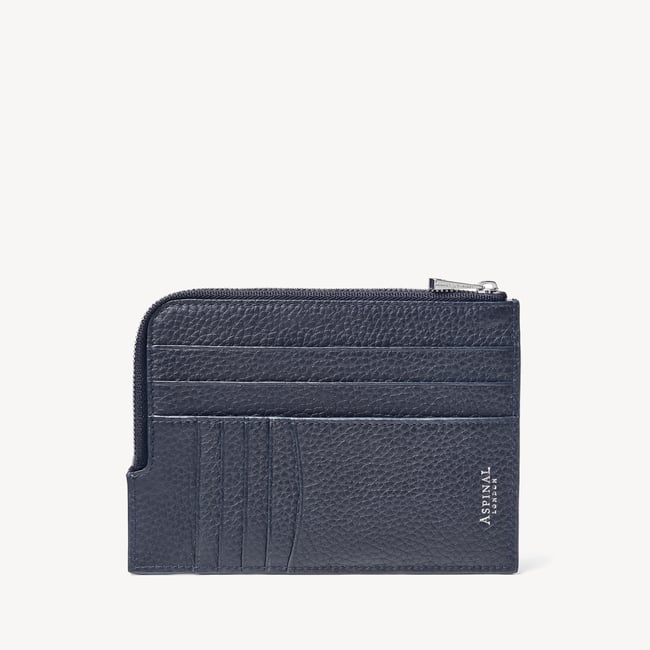 Zipped Travel Collection Navy Pebble