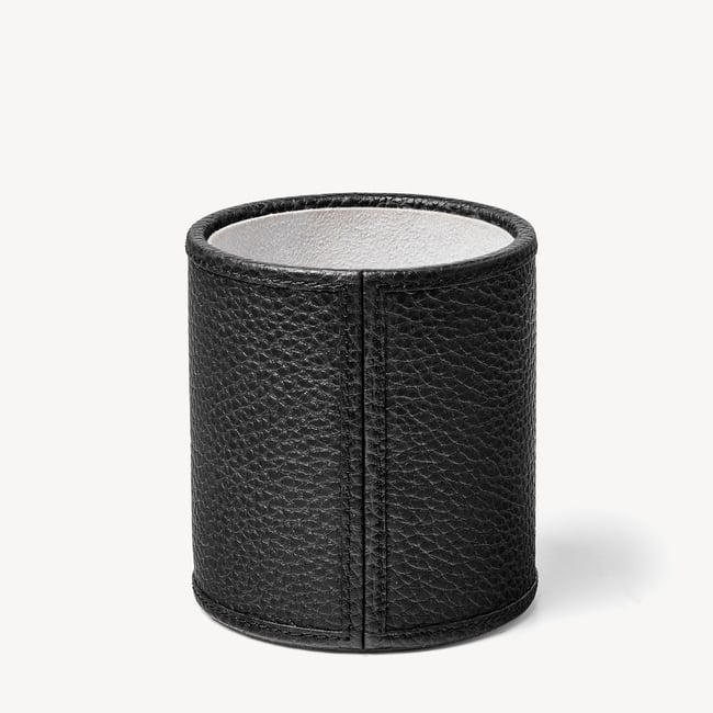 Round Pen Pot Black Pebble
