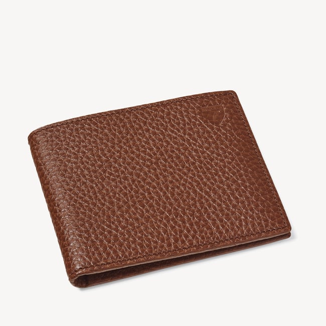 Billfold RFID Wallet Tobacco Pebble