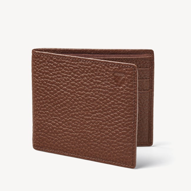 Billfold RFID Wallet Tobacco Pebble