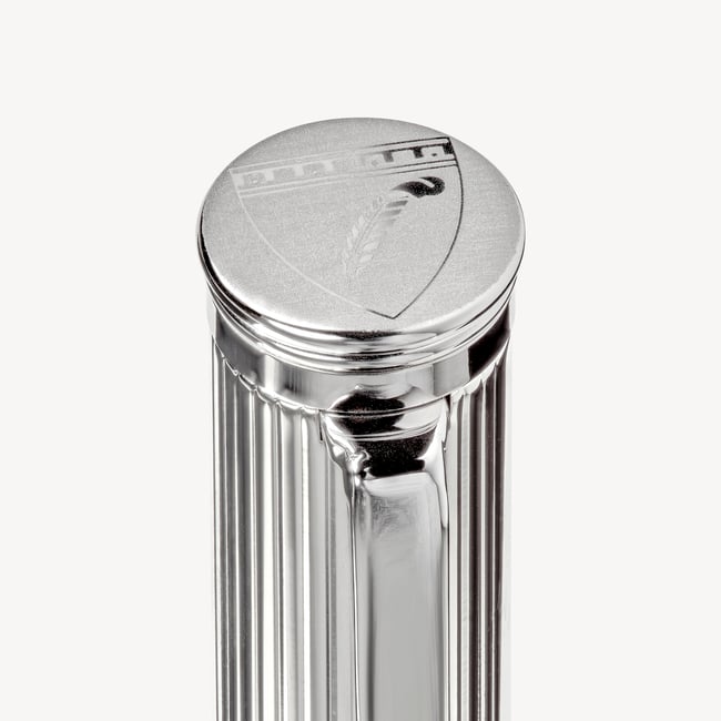 London Fountain Pen Deep Shine Black Croc