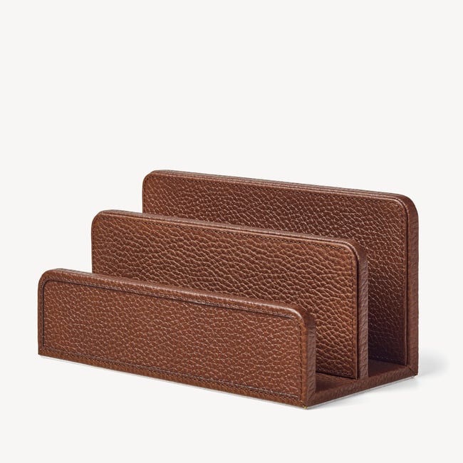Letter Rack Tobacco Pebble