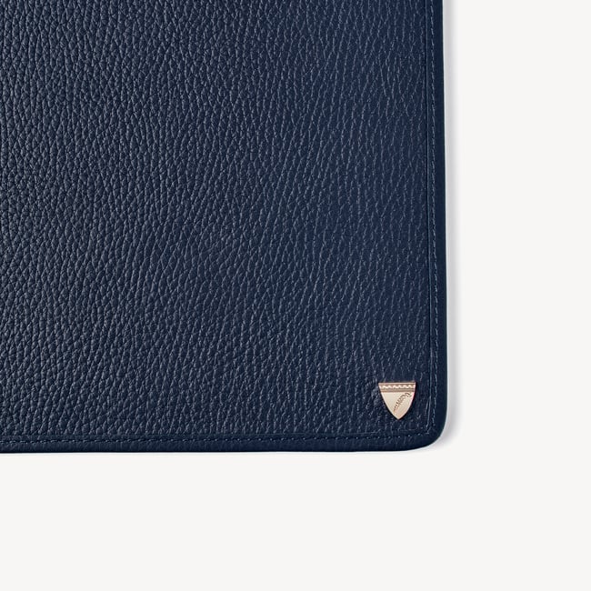 A3 Desk Pad Navy Pebble