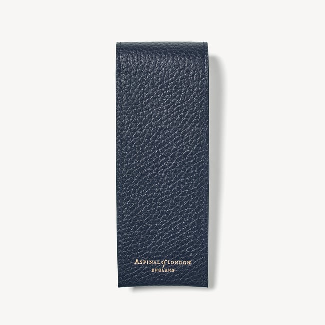 Pen Case Navy Pebble